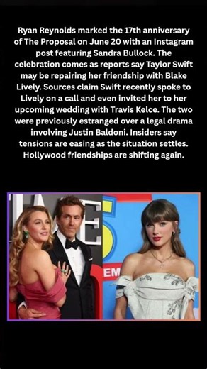Taylor & Blake Friendship Heats Up Again