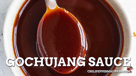 This 5-ingredient gochujang sauce recipe is easy to make, done in minutes, perfect for quick and easy stir fries, rice bowls, noodles and so much more. 👍 GET THE RECIPE: https://www.chilipeppermadness.com/chili-pepper-recipes/sauces/gochujang-sauce/ | Chili Pepper Madness - Big Flavor Recipes