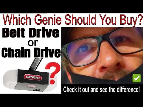 Genie ChainDrive 750 or SilentMax 750 Belt Garage Door Openers Review
