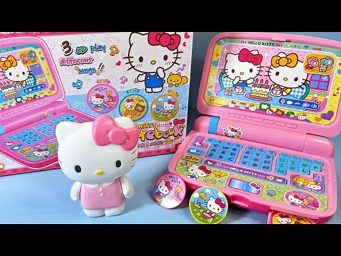 8 Minutes Satisfying with Unboxing Hello Kitty Laptop Cute Toy | ASMR