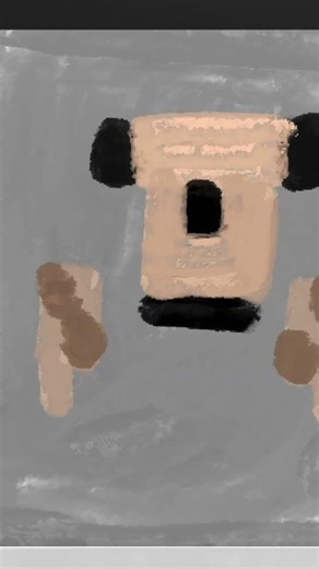 How to draw a Minecraft baby wolf 🐺 #minecraft