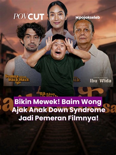 Baim Wong kembali bikin kejutan Kali ini lewat film “Semua Akan Baik-Baik Saja” yang mengangkat kisah hangat dan penuh makna. Menggandeng Alim, aktor penyandang down syndrome, Baim membuka ruang bahwa layar lebar milik semua. Diperkuat Reza Rahadian dan Christine Hakim, film ini jadi pengingat tentang perjuangan seorang ibu yang sering terlupakan. #entertainment #talkfluence #TikTokTainment #pojokseleb