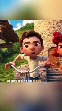 When Luca decided to enter the bicycle race #usa #foryou#movie #luca #animation #fyp