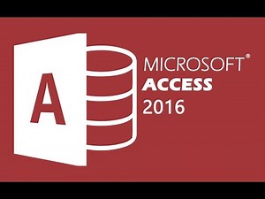Download and Install Microsoft Access 2016