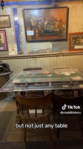 Exploring Doc Holliday's Faro Table in Tombstone, Arizona