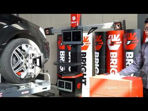 Wheel Alignment Using Bright Alignment Machine-A730P