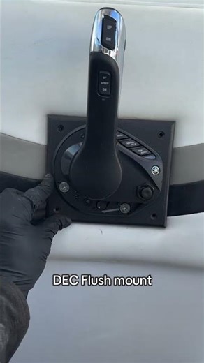 Yamaha DEC control install on a Seaswirl