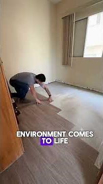 I Transformed This UGLY Tile Floor Without Removing It! 😱 Floor Makeover Start to Finish