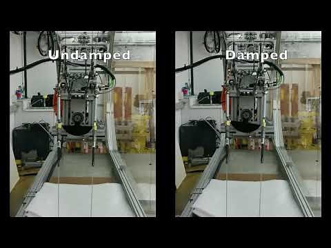 Out-of-Plane Vibration Control for Cable-Driven Parallel Robots