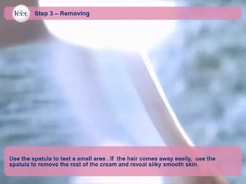 How to use Veet's hair removal Spray