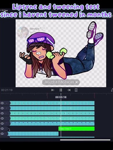 Low effort vid srry💔#alightmotionedit#tweening#lipsync#animation