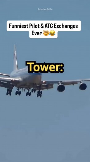 Funniest Pilot & ATC Exchanges Ever 🤯😂 “it’ll probably be on YouTube tomorrow”. 👇😎 Follow us @aviationmp4 for more! | Aviationmp4