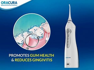 Flossing is a vital part of your dental care regime as it helps you fight a lot of oral problems. Here are some indisputable benefits of flossing with Oracura's Smart Water Flosser. #Oracura #AdvancedOralCare #DentalCare #OralCare | ORACURA