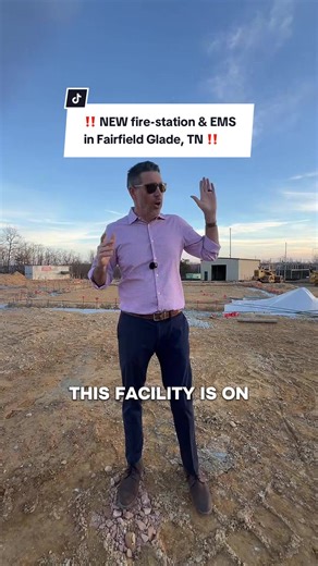Let’s check out the site of the new fire station and EMS in #fairfieldglade 🧑🏼‍🚒 🚑 - Jeff Armes C: 931-335-5417 Glade Realty 7012 Peavine Rd. Crossville, TN 38558 Office: 931-484-3734