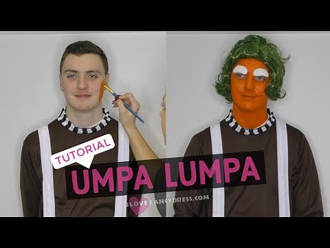 Facepaint tutorial: Umpa Lumpa / Oompa Loompa