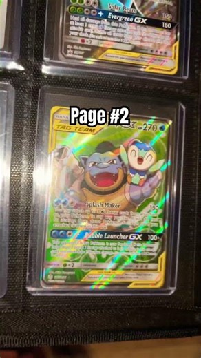 Showing off my Pokemon Card Collection a page a day! #pokemon #pokemoncards