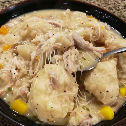 58K views · 196 reactions | I've always made the chicken and dumplings I was raised on with big fluffy dumplings cooked on top of the broth from the chicken. LOVE the stuff, but I found this chicken an dumpling casserole recipe and tried it last night...OMG, SO quick and easy and DELICIOUS!!!! ↕️ Recipe in first (c.o.m.m.e.n.t). Enjoy ❤️  | Easy Recipes | Facebook