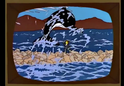 ¡SALTA WILLY! Los Simpsons (T5 E20) #LosSimpson 😅 @FansonsOficial | Leviatan Arte grafico y Visual