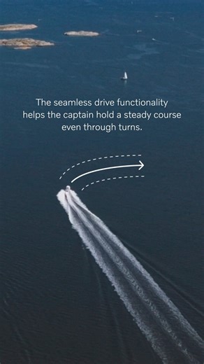 1.4K views · 33 reactions | Smarter control, seamless navigation: Volvo Penta’s next-generation Autopilot is built to make time at the helm more intuitive and more enjoyable. With high-precision GPS compass, patent-pending haptic steering, and a seamless integration with Joystick Driving and Assisted Docking, you get effortless course holding and confident docking in one connected system. A new standard for ease and precision at sea. | Volvo Penta at Sea | Facebook