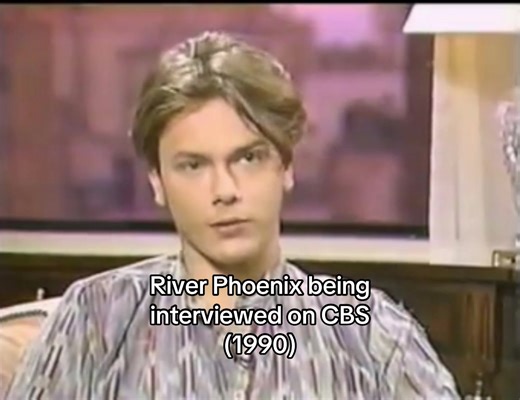 River Phoenix interview on CBS #riverphoenix #riverphoenixtiktok #interview #1990s #fyp