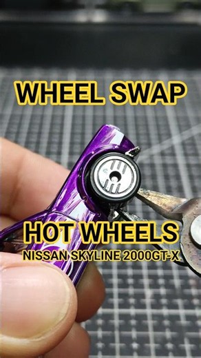 Wheel Swap_Hot Wheels Nissan Skyline 2000GT-X