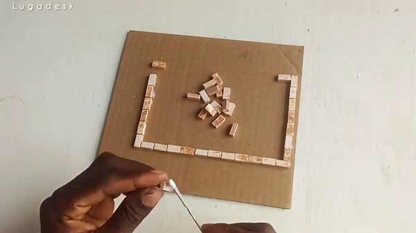 How To Make A Small Cardboard Box House | Diy Miniature house