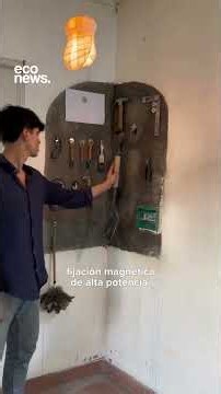 Magnetic cement created by an Argentine 😮