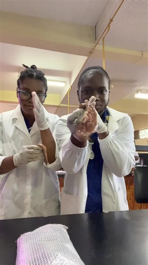 Dissected a kidney today!! #lab #utech #nursing