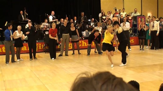 Camp Hollywood 2010 - Pro Strictly Lindy - Finals - Spotlights.mp4