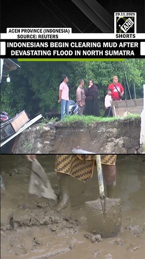 Residents begin restoration after devastating flood in Indonesia’s northern Sumatra region