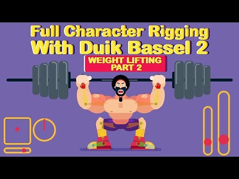 The ULTIMATE guide to character Rigging in After Effects with Duik Bassel 2 | Weight lifting part 2