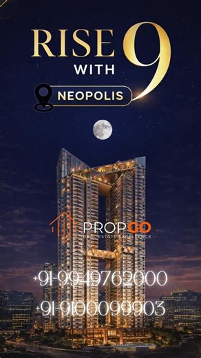 Rise With 9 Flats, Neopolis, Hyderabad | Contact ::+91-9949762000,+91-9100099903 | | #propgo