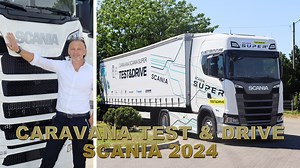 9.8K views · 17 reactions | Dacă vrei un camion nou, șeful Scania România îți face o ofertă unică. #CaravanaScania2024 #ScaniaSuper Music: Cheel - Sunset Dream | TIR Magazin | Facebook