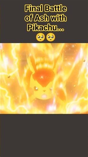FINAL BATTLE OF ASH OR PIKACHU...#pokemon #pokemonjourneys #anime #ash #edit #pokemon