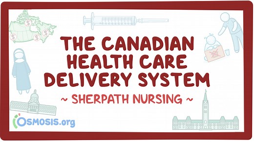 The Canadian Health Care Delivery System: Video, Causes, & Meaning | Osmosis