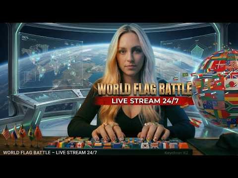 LIVE 🌍 18.03 Flags of the World Battle | Which Country Survives