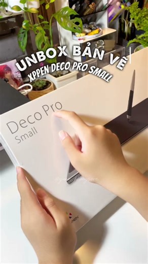 Unboxing bản vẽ XP-Pen Deco Pro Small