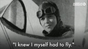 On May 20, 1932, Amelia Earhart took off on a record-setting flight and became the first woman — and second person after Charles Lindbergh — to cross the Atlantic solo. | American Experience | PBS
