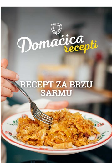 Rasturena sarma: Brzi i ukusni recept za ručak