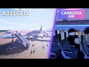 ROBLOX | Cambodia Air INAUGURAL FLIGHT! A321CEO