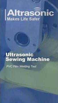 Ultrasonic Sewing Machine for PVC Fabric #UltrasonicSewingMachine #PVCFabric