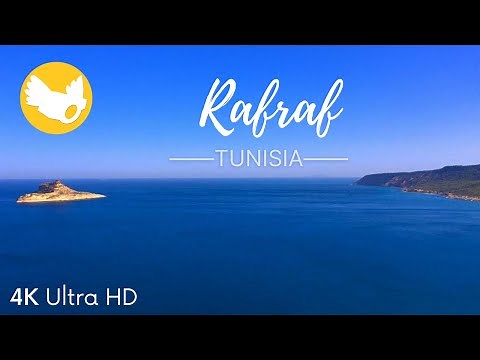 Discover The Beach of Rafraf Bizerte Tunisia from the air