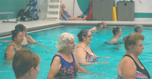 WATCH: How water aerobics can help you manage joint pain during exercise