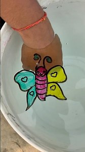 Butterfly swimming butterfly 🦋 drawing #shotrs