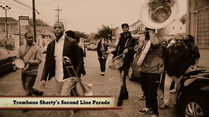 34K views · 501 reactions | It's a Mardi Gras celebration with Troy "Trombone Shorty" Andrews & Orleans Avenue and Sammy Hagar leading the second line parade in the French Quarter  | AXS TV | Facebook