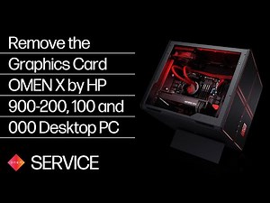 Remove the Graphics Card | OMEN X by HP 900-200, 100 and 000 Desktop PC | HP