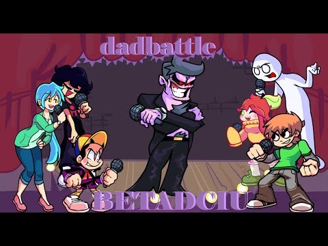FNF-dadbattle but everyone sing it used (dadbattle BETADCIU)