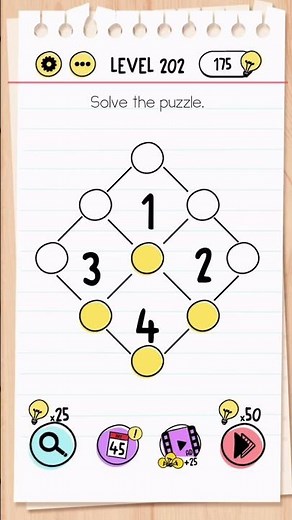 Brain Test Level 202 Answer | Solve the puzzle