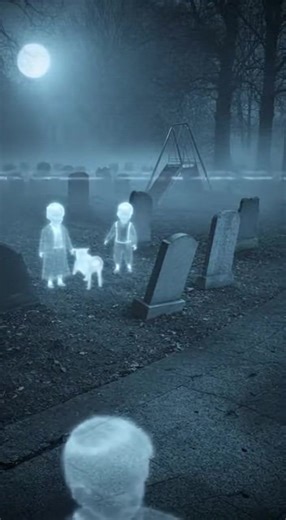 Creepy Cemetery: A Haunting Experience with Ghost Children