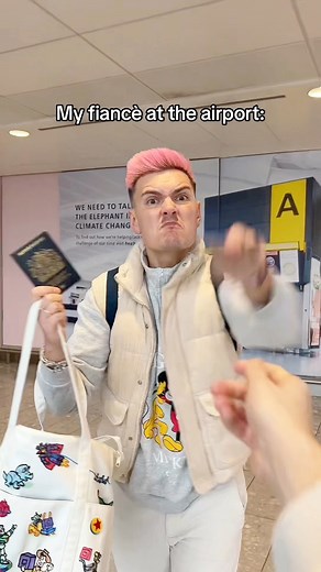 41K views · 463 reactions | My Fiancé At The Airport ✈️ Airport Mode Activated ‼️ #comedy #funnyvideo #meme #airplane #relatable | Matthew and Ryan | Facebook